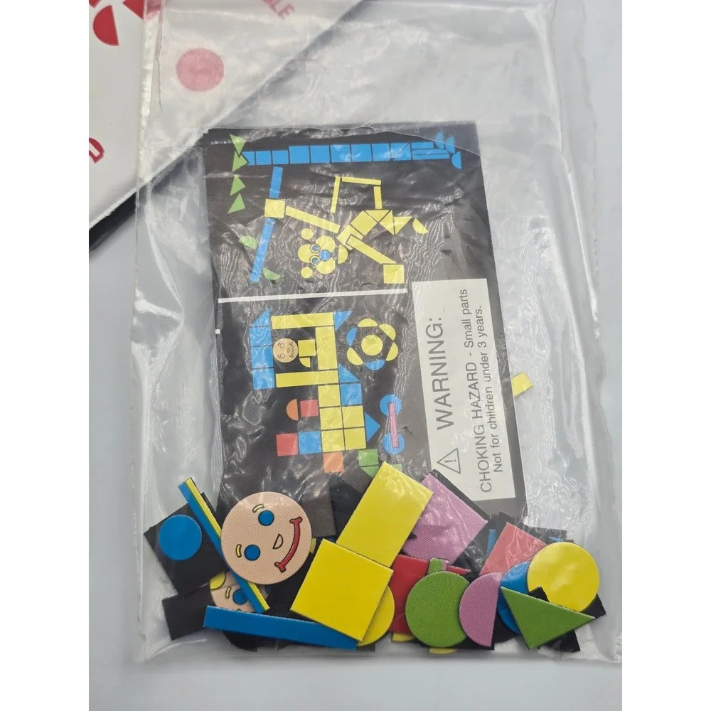 Vintage Travel Toy 1998 Hip Hugger Magnetic Mosaic Junior Edition No. 514 90s